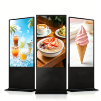 Pantalla Táctil LCD de Señalización Digital de 43, 45, 55 y 65 Pulgadas, con Infrarrojos, para Publicidad, Comercios, Restaurantes, Hoteles, Kioscos Interiores