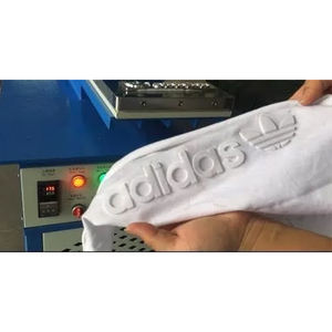 שקוף גלם הבלטות לוגו מסך הדפסת סיליקון גומי 3d טקסטיל דיו חום עיתונות על בד - Product Image 6