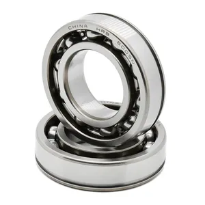 1 Stuks Dubbele Rij Diepe Groefkogellagers 6200N 6202N 6203N 6004N 6005N 6205N 6207N 6208N 6009N Metaal Afgeschermde Lagers - Product Image 1