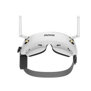 Lunettes FPV Eachine EV200D 5.8G à double écran 1280*720 72CH True Diversity avec port HD, casque vidéo 2D 3D et DVR intégré pour drone - Product Image 4