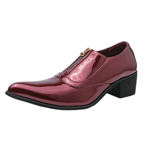 Chất Lượng Cao Kích Thước 38-46 Bán Buôn Ăn Mặc Giày Đỏ Đen Màu Xanh Vàng Bạc Toe Nhọng-On Chiều Cao Tăng Mùa Hè Mùa Thu - Product Image 1