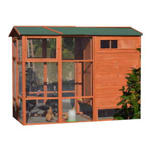 En çok satan ekstra büyük evcil hayvan kafesi tavuk evi açık büyük ahşap tavuk kümesi 15 20 tavuk için - Product Image 1