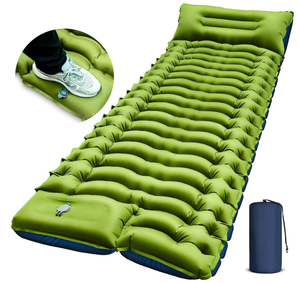 Thick Ultralight Waterproof <b>Camping</b> <b>Mat</b> Lightweight <b>Self</b> <b>Inflating</b> Sleeping Pad with Built-in Foot Press Pump for Hiking - Product Image 2