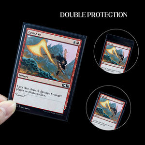 Neu 1000 Stück Premium Abgerundete Innere Perfect-Fit-Kartenhüllen, Abgerundete Kartenhüllen - Product Image 5