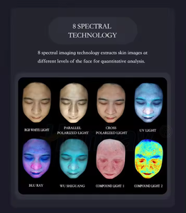 Máquina analisadora de pele 3D Visia, scanner profissional de análise de pele, máquina analisadora de pele <span class=keywords><strong>facial</strong></span>, 2024