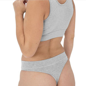Culotte <span class=keywords><strong>string</strong></span> de maternité en bambou sans couture croisé sexy et confortable meilleur sous-vêtement de <span class=keywords><strong>grossesse</strong></span> sous la bosse doux et respirant - Product Image 5