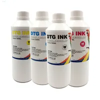 Su yazıcı Dtg tekstil mürekkep ve tedavi ısı transferi Film baskı mürekkepleri