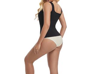 Chaleco personalizado superventas con cuello cuadrado sin costuras para dar forma a la cintura, chaleco extendido roscado para adelgazar con control del vientre para mujer - Product Image 5