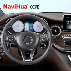 Navihua LCD Dashboard <b>Digital</b> Cluster with Wireless Carplay <b>for</b> Mercedes Benz V Class W447 2016-2019 NTG 5.0 Gauge Auto Meter - Product Image 3