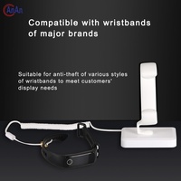 Bracelet de montre connectée avec alarme antivol, système de sécurité pour la vente au détail, pour vitrine d'échantillons réels dans un magasin spécialisé de la marque