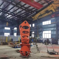 KD100 pompa keruk terpasang di ekskavator, pompa pasir isap bawah air, pompa lumpur kapal selam