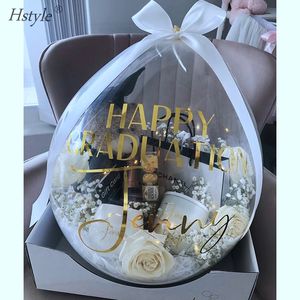 Máquina para Rellenar Globos - Adhesivo <span class=keywords><strong>de</strong></span> Graduación <span class=keywords><strong>2021</strong></span> con Diseño <span class=keywords><strong>de</strong></span> Oso <span class=keywords><strong>de</strong></span> Peluche, Globo Transparente Bobo, Regalo <span class=keywords><strong>de</strong></span> Graduación BA039 - Product Image 3