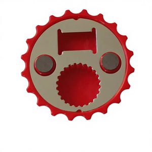 Abridor de Botellas Magnético Redondo de Acero Inoxidable y ABS Ecológico, Apto para Lavavajillas, de 3.1 Pulgadas, Manual, para Refrigerador, <span class=keywords><strong>Happyway</strong></span> - Product Image 2