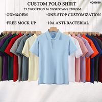 Kaos Polo Kerah Besar 10A Antibakteri Jacquard Cekung Cembung Dapat Disesuaikan dengan Logo, Kaos Budaya, Kaos Iklan
