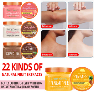 Exfoliante corporal de marca blanca al por mayor, exfoliante hidratante, blanqueador de <span class=keywords><strong>coco</strong></span>, elimina las manchas oscuras, exfoliante corporal - Product Image 5