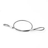 Sangle en câble métallique à une seule branche en acier galvanisé XR, écologique, directement de l'usine, en vrac
