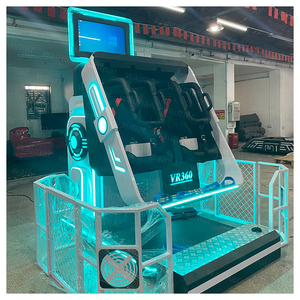 La chaise 2 de cinéma de réalité virtuelle de simulateur de machine de jeu de montagnes russes du double 9D de Waimar 360 9D Vr - Product Image 1
