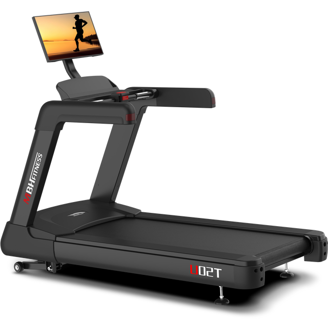 U02 | Premium MBH 3HP Commercial Treadmill, Optional Mirror Screen / TFT / LED Display