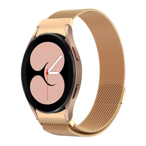 <span class=keywords><strong>Bracelet</strong></span> <span class=keywords><strong>milanais</strong></span> en métal pour Samsung <span class=keywords><strong>Galaxy</strong></span> <span class=keywords><strong>Watch</strong></span> 6 <span class=keywords><strong>Bracelet</strong></span> homme et femme pour <span class=keywords><strong>Galaxy</strong></span> 6 5 <span class=keywords><strong>4</strong></span> Bracelets de montre en acier à mailles - Product Image 6