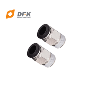 Conector Neumático Recto DFK EPC de 6 mm con Tubo de PU/PE/Nailon y Resistencia a la Presión de 1.1Mpa - Product Image 2