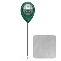 Hygromètre de sol à aiguille unique, détecteur d'humidité vert pour plantes en pot et jardinage, vente en gros