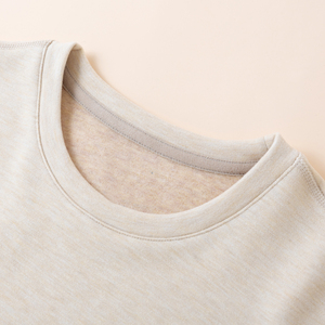 Ensemble <span class=keywords><strong>thermique</strong></span> en tissu de soie et de <span class=keywords><strong>laine</strong></span> pour l'automne et l'hiver, fin, pour hommes et femmes, <span class=keywords><strong>sous</strong></span>-vêtements intérieurs pour femmes, <span class=keywords><strong>sous</strong></span>-vêtements thermiques en polaire pour filles - Product Image 6