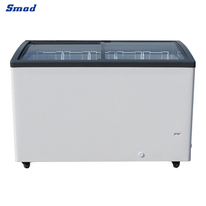 Horizontal <b>Freezer</b> Commercial Flat Glass Door Ice Xs-150 Ice <b>Freezer</b> - Product Image 6