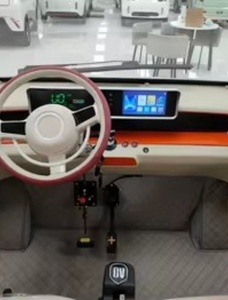 Certificado EEC, Mini Vehículo Eléctrico <span class=keywords><strong>de</strong></span> 1000W, Velocidad Máxima 45-60km/h, Autonomía 100-400km, Azul, 2 Filas, 4 Ruedas, Vehículo <span class=keywords><strong>de</strong></span> Nueva Energía para Adultos Mayores, Mini <span class=keywords><strong>Coches</strong></span> - Product Image 3