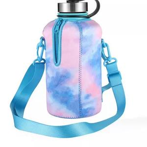 ชุดถ้วยน้ำน้ำแข็งที่กล้าหาญเซตถ้วยน้ำวัสดุสำหรับดำน้ำกระเป๋าทรงคร่อมเฉียงกระเป๋าใส่ขวดน้ำสายคล้องไหล่ - Product Image 5