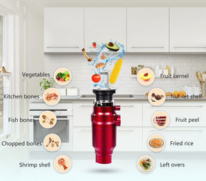 Ayudante de cocina Dengshang, triturador de residuos de alimentos domésticos y alimentación continua, eliminación de residuos de cocina doméstica - Product Image 4