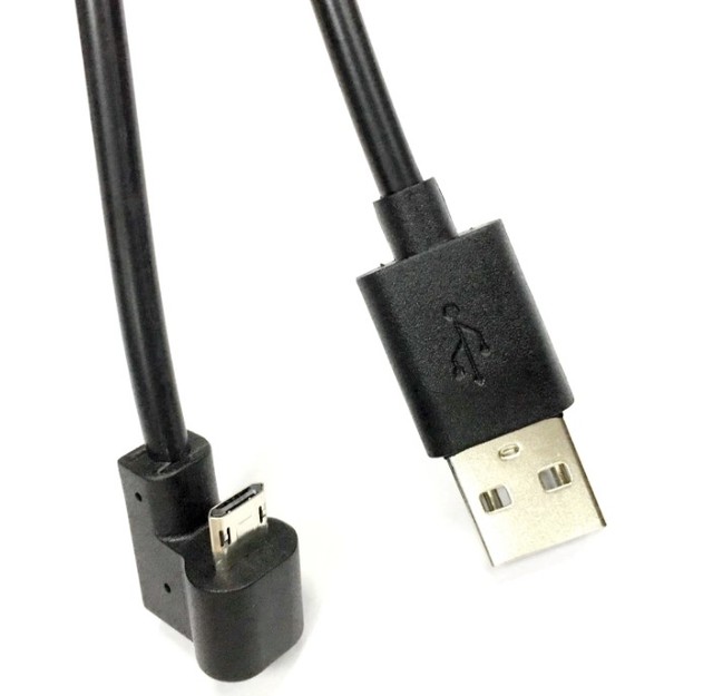 Data and Charger Cable of 180 Degree U Shape Angled USB Make to Micro USB Cable