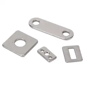 OEM metal sheet fabrication steel stamping parts laser cutting machine parts