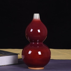 MSH Jingdezhen Vase de table artisanal antique <span class=keywords><strong>en</strong></span> céramique chinoise Jun Porcelaine <span class=keywords><strong>en</strong></span> <span class=keywords><strong>terre</strong></span> <span class=keywords><strong>cuite</strong></span> - Product Image 4