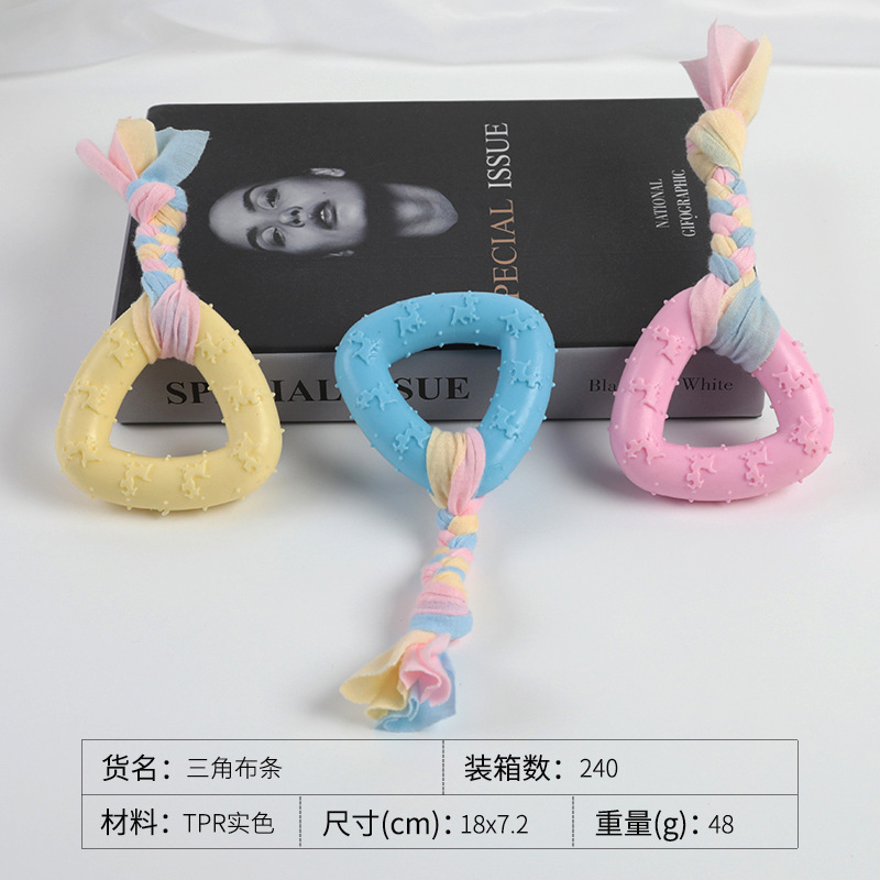 Triangle cloth strip