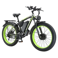 Vélo de montagne électrique avec moteur à moyeu arrière, cadre en acier, moteur sans balais 48V 250W, batterie au lithium, freins à disque hydrauliques