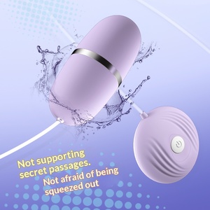 Vibrateur à balle rechargeable - 10 modes, coquille d'œuf avec télécommande filaire, longue durée 110 min, recharge USB, sextoy pour femmes en vrac - Product Image 3