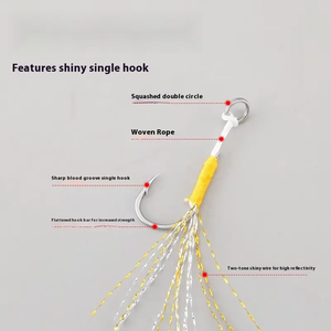 Iseni Simple Or Argent Fil <span class=keywords><strong>Carpe</strong></span> Appât Main Renforcé Hameçon Leurre Plaque <span class=keywords><strong>De</strong></span> <span class=keywords><strong>Fer</strong></span> Antirouille Pour Bass Pike River Position - Product Image 5