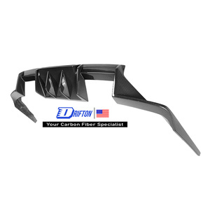 Diffuseur arrière en fibre de carbone sec de style R44 pour BMW M2 G87 2023-2025 - Product Image 2