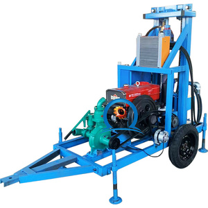 Vendita calda macchina di perforazione Mobile motore Diesel di acqua di perforazione di pozzi di terra trivella piattaforme petrolifere - Product Image 2