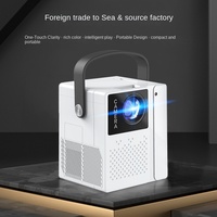 Enfoque eléctrico Smart HD Proyector portátil Nuevo 200 Batería 4K LED LCD 3D Cross-Border Home Business Educación Android 9 2K