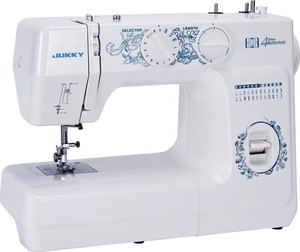 จักรเย็บผ้าอเนกประสงค์ JUKKY 6224 <span class=keywords><strong>24</strong></span> ลายเย็บ 4 ขั้นตอน เย็บรังดุม ใช้งานง่าย สำหรับงาน DIY ในครัวเรือน - Product Image 1