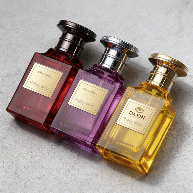 2026 Empty Glass Perfume Bottle 100ml Colorful Perfume Bottle With Mist Spray  Unique Perfume Bottles