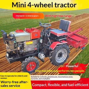 Nouveau modèle de micro-tracteur à chenilles 4x4 pour la culture agricole sur terres humides et sèches - Product Image 4