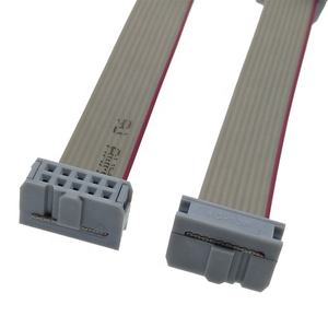 Заводская Настройка 2,54 мм шаг 2*5P 10Pin IDC плоский ленточный кабель серый - Product Image 4