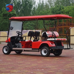 Voiturette de golf électrique 4 roues, batterie 48V/60V/72V 100Ah, autonomie 80-110 km, pour parcs touristiques et terrains de golf - Product Image 2