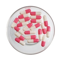 Capsules vides en cellulose végétale dure jointes en haut et en bas Taille 00 0 1 2 3 4