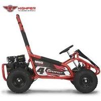 Hiperfect Nouveau Kart 98cc 4 Temps Buggy, Karting à Essence de Haute Qualité pour Enfant avec CE