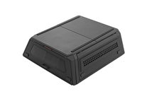 Couvre-lit de camion pliant en alliage d'aluminium avec verrouillage pour le rangement des F150-Waterproof Ford
