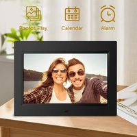 Cadre photo numérique intelligent avec écran IPS HD grand écran, fonction horloge calendrier, lecteur vidéo MP3, 7 8 9 10 pouces, télécommande