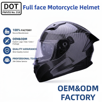 Fabricant en gros OEM/ODM de casques de moto en ABS certifiés DOT, casques intégraux pour moto